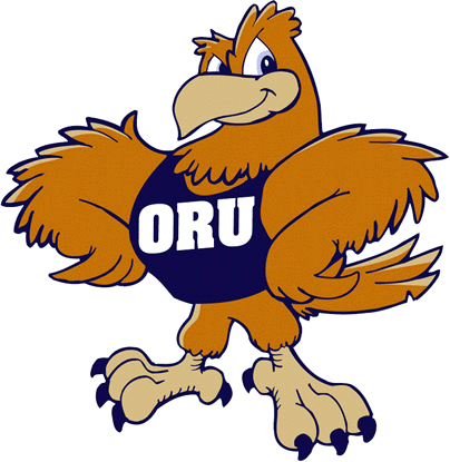 Oral Roberts Golden Eagles iron ons